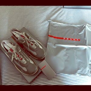 Prada patent leather women sneakers